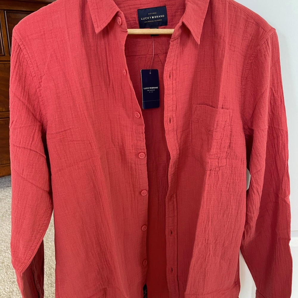 NWT Lucky Brand shirt M